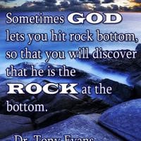 God is the Rock Quote