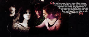 Ron And Hermione Kiss Quote