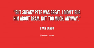 Quotes About Sneaky People