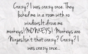 crazy insane quotes