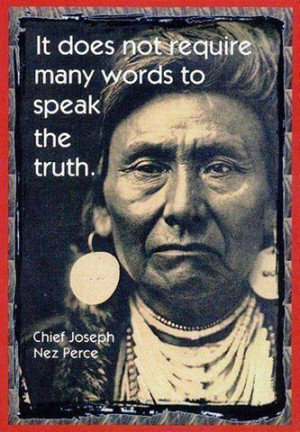 Chief Joseph Nez Perce