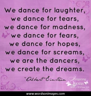 Dancing quotes