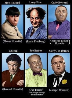 the 6 three stooges who was your favorite more three stooges who ...