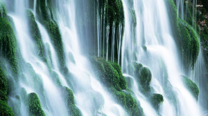 Mountain Waterfall Wallpaper