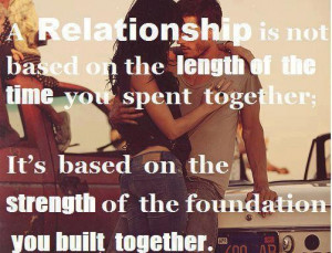 Quotes about relationship based on the strength