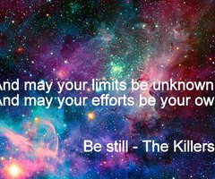 Tagged with the killers... be still