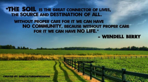 No soil care = No community = No life