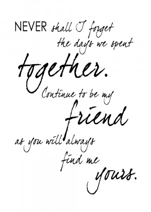 Free Printables: Friendship Quotes