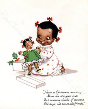download this Christmas Cards Vintage African American Black Americana ...