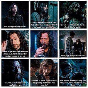 Sirius Black Quotes ~ this breaks my heart, it's so perfect