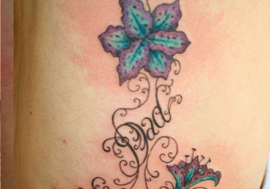 ... memory mum dad cross in memory of dad tattoos dad tattoos with wings