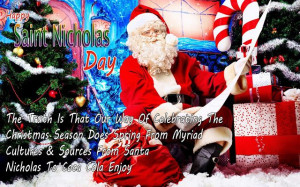 Happy Saint Nicholas Day 2013 Quotes-With-Pictures