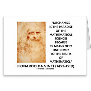 Leonardo Da Vinci Science Quotes Leonardo da vinci quotes