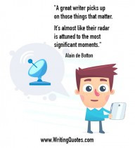 ... de Botton Quotes – Radar Attuned – Inspirational Writing Quotes
