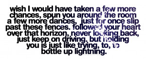 Bottle Up Lightning - Lady Antebellum Request for anna