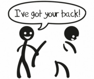 ve got your back and ill use it as a bat and beat someone senseless ...