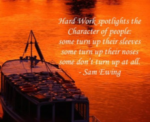Inspirational Quote Sam Ewing