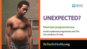 Pregnant teen boys in Chicago ad campaign stirs up controversy