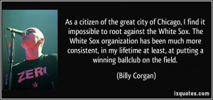 As a citizen of the great city of Chicago, I find it impossible to ...