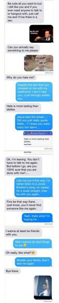 This Bros Texts To His Cheating EX Girlfriend Are LEGENDARY!