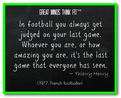 Famous #Football #Quote by Thierry Henry More