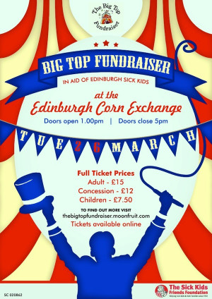 circus Easter Edinburgh Edinburgh news fundraising Sick Kids Friends ...