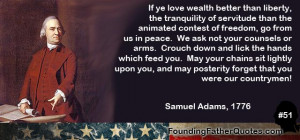 Famous Liberty Quotes Founding father quote