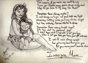 miss you mom by Liloexp626 I Miss You Mum Quotes