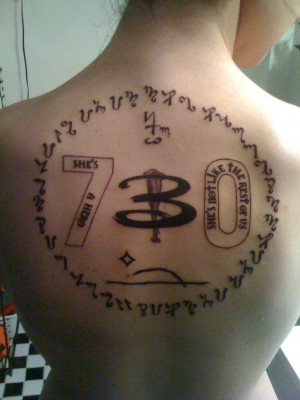 Go Back > Images For > Faith Buffy The Vampire Slayer Tattoo