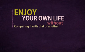 Enjoy Your Life Quotes Desktop Wallpaper Uploaded by mayur