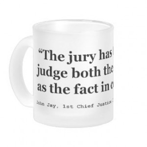 Trial Juries Quote by Justice John Jay 1789 Coffee Mugs