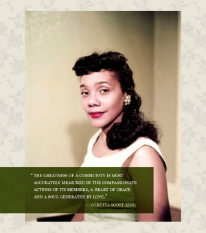 Starlet Quote of the Week: Coretta Scott King