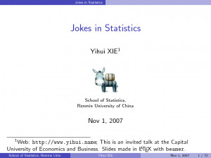Funny Statistics Jokes