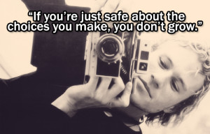 Heath Ledger Quote