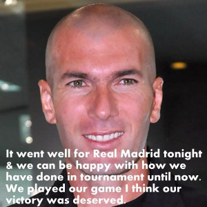 Zinedine Zidane Quotes on Football, the best Quote Collection