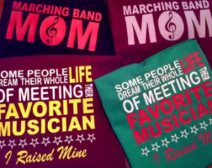 Popular items for band mom