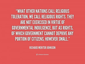 Quote On Religious Tolerance