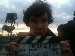Sherlock on BBC One Final Set Photo