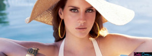 Lana Del Rey Hot Look Facebook Cover
