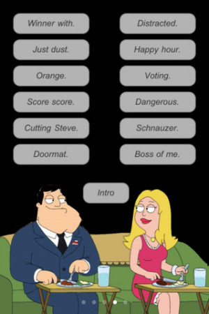 Your favourite quotes from the American dad animation hit serie now on ...