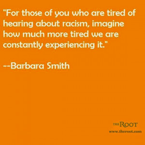 Feminist Meme: Tired Of Racism