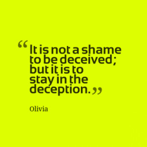 Quotes About: Deception