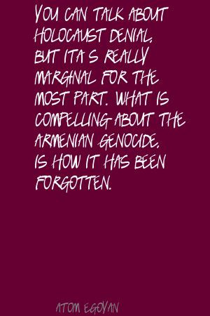 Armenian Genocide quote #1