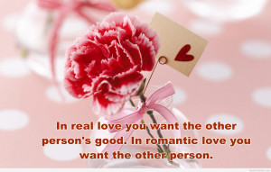 Romantic rose romantic quote