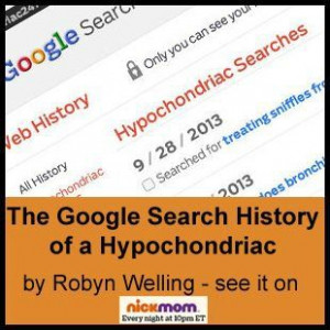 The Google Search History of a Hypochondriac - #funny stuff by Robyn ...