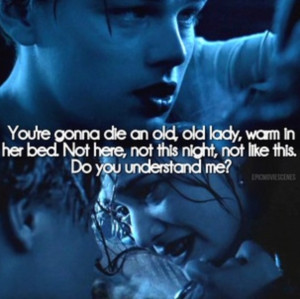 Titanic. This part is so sad :(