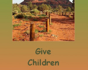 Luther Burbank Quote: Give Children Nature. magnet ...