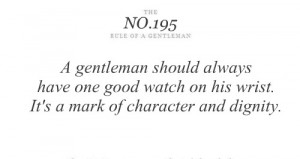 rules of a gentleman quotes - Page 2 of 15