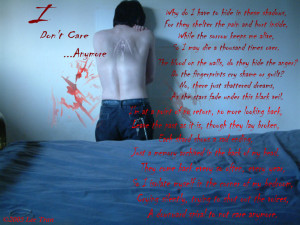 Don't Care Anymore by LilithLairPoetry