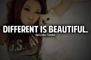 tumblr girl with swag quotes